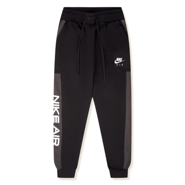Штаны Nike Air Fleece Jogger DC4317-011 (black-dark smoke grey)