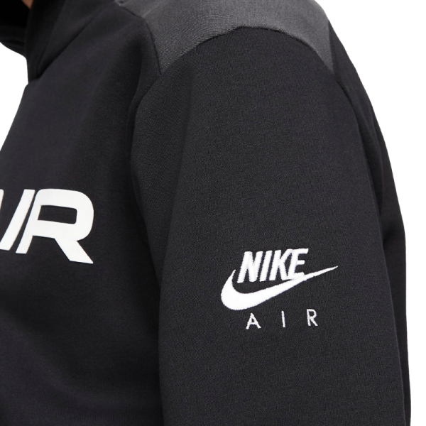 Худи Nike Air Pullover Fleece DA0212-010 (black-dark smoke grey)