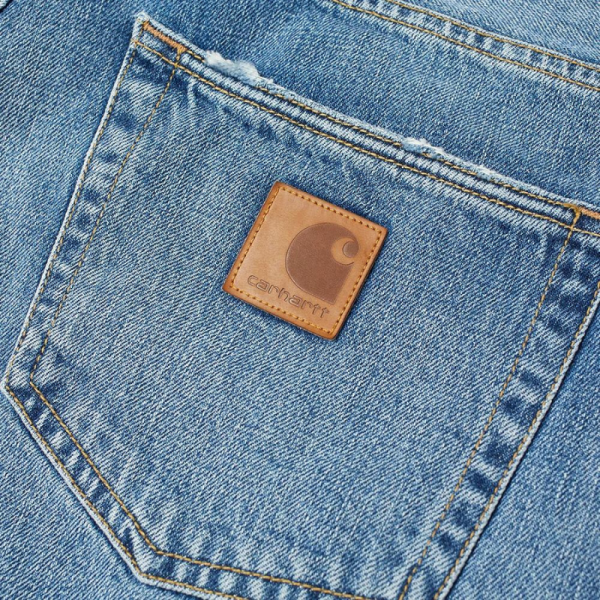 Джинсы Carhartt WIP Klondike Pant I016735 (blue mid used wash)