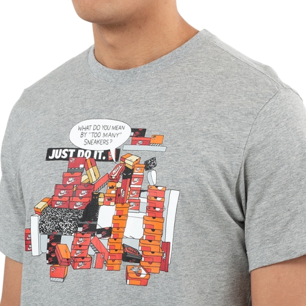 Футболка Nike Sneaker Culture Tee CK2661-063 (dark grey heather)