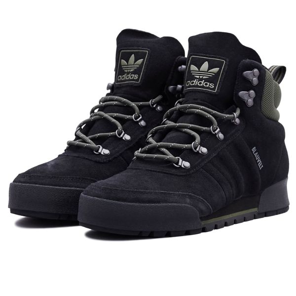 Кроссовки Зимние adidas Skateboarding Jake Boot 2.0 B41494 (core black-base green)