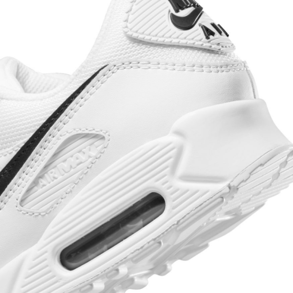Кроссовки Женские Nike W Air Max 90 CQ2560-101 (white-black-white)