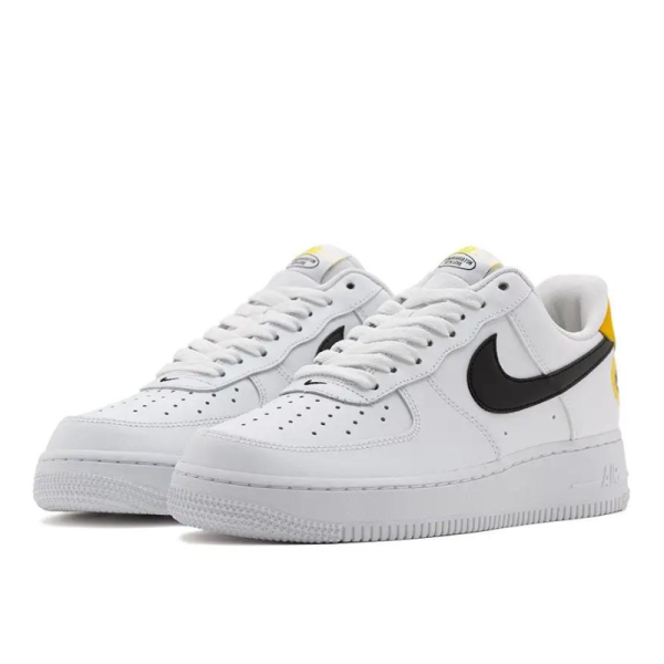 Кроссовки Nike Air Force 1 `07 Lv8 2 DM0118-100 (white-gold-black)
