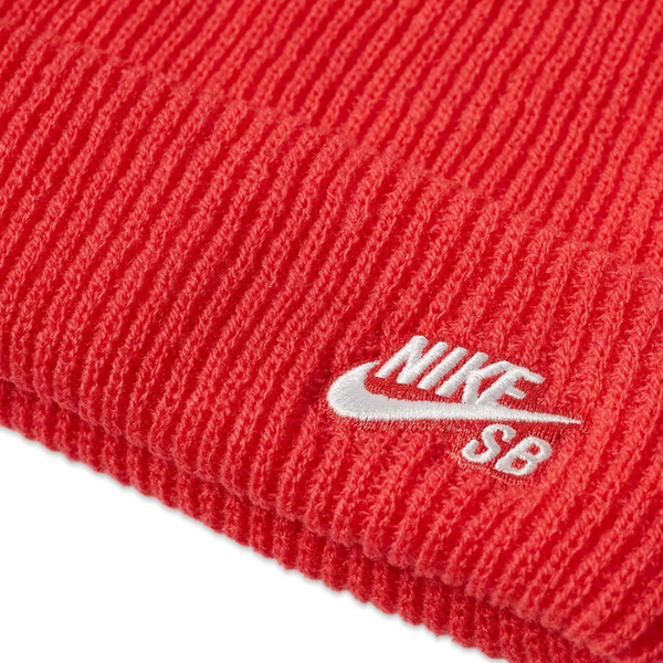 Шапка Nike SB Fisherman Beanie 628684-647 (light fusion red-white)