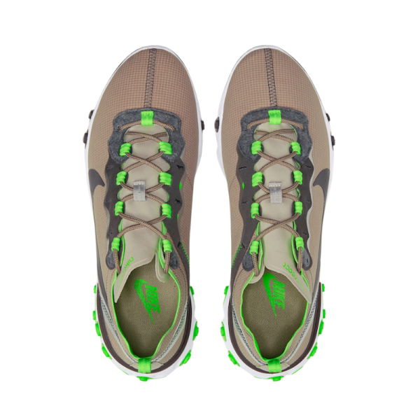 Кроссовки Nike React Element 55 CQ4600-201 (moon particle-thunder grey)