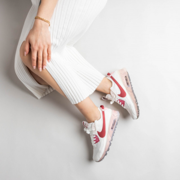 Кроссовки Женские Nike Air Max 90 Terrascape DC9450-100 (summit white-pomegranate)