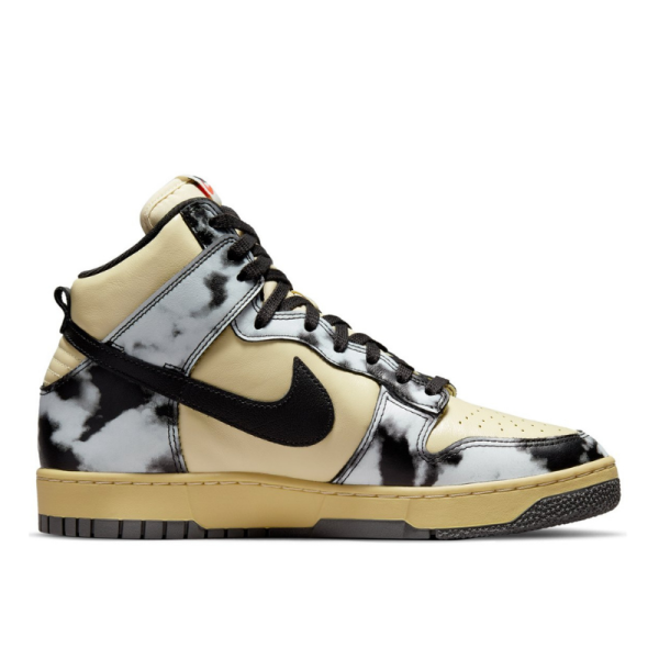 Кроссовки Nike Dunk Hi 1985 Sp DD9404-700 (lemon drop black-saturn gold)