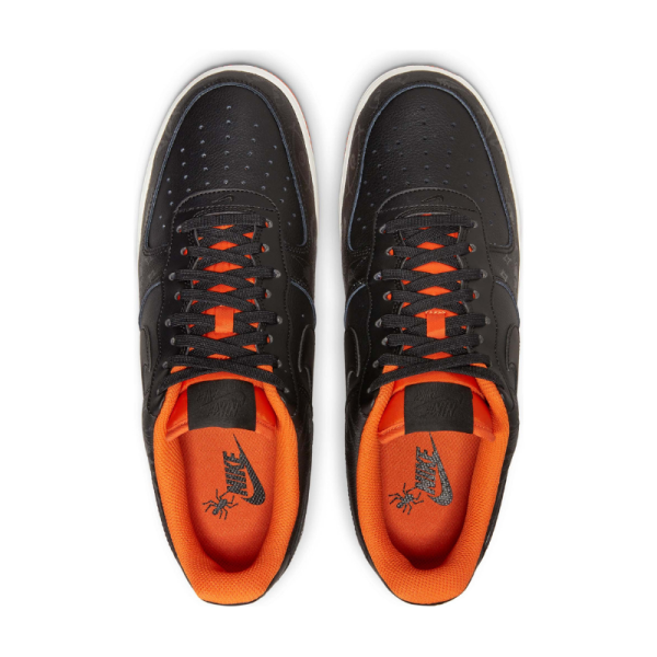 Кроссовки Nike Air Force 1 '07 Premium "Halloween" DC8891-001 (black-black starfish-sail)