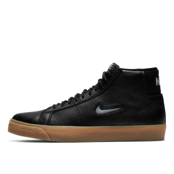 Кеды Nike SB Zoom Blazer Mid Premium CU5283-001 (black-white-black-gum)