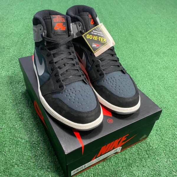 Кроссовки Jordan Air Jordan 1 Element Gore-Tex DB2889-001 (black-chile red-particle grey)