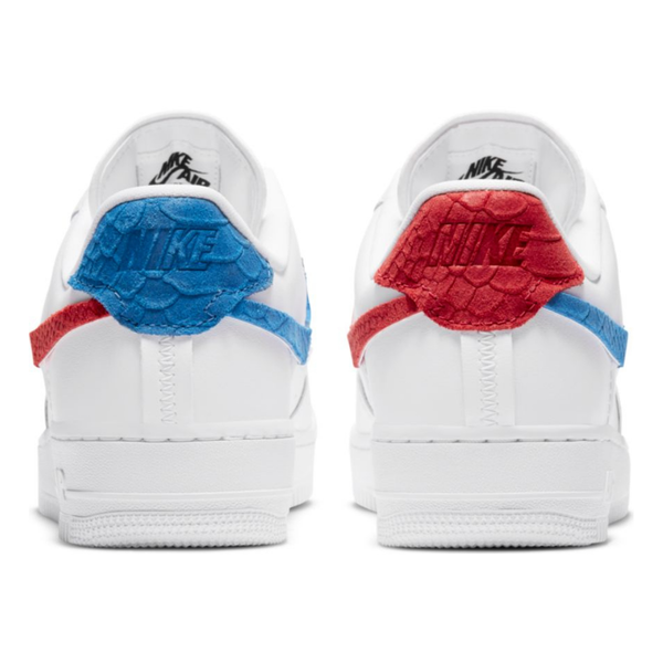 Кроссовки Женские Nike W Air Force 1 LXX DC1164-100 (white-game royal-university red)