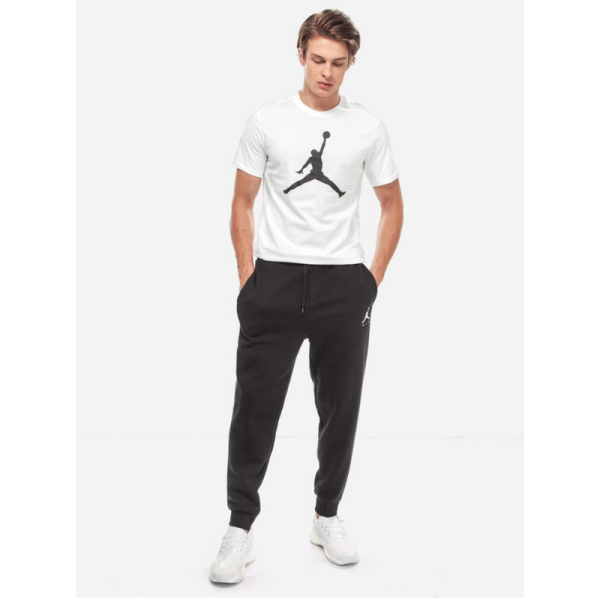 Футболка Jordan Jumpman SS Crew CJ0921-100 (white-black)