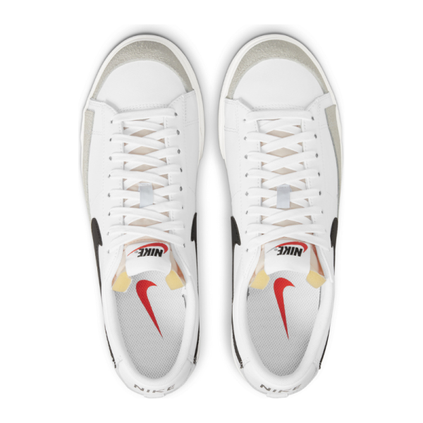 Кроссовки Женские Nike Blazer Low Platform DJ0292-101 (white-black)