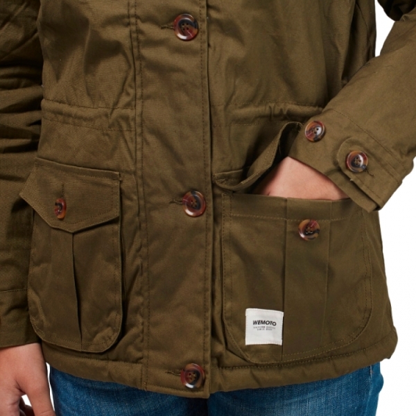 Куртка женская WEMOTO Jen 22-606-705 (hemp-olive)