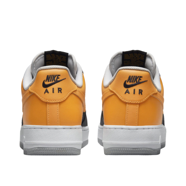 Кроссовки Nike Air Force 1 `07 FB7162-081 (black-kumquat-lt smoke grey-white)