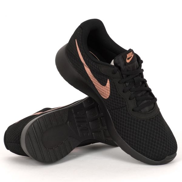 Кроссовки женские Nike Wmns Tanjun 812655-005 (black-metallic red bronze)