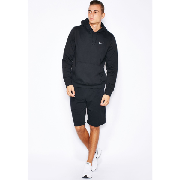 Худи Nike Club Swoosh Fleece Hoodie 916271-010 (black)