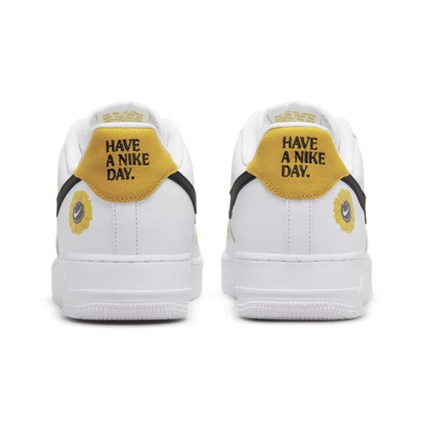 Кроссовки Nike Air Force 1 `07 Lv8 2 DM0118-100 (white-gold-black)