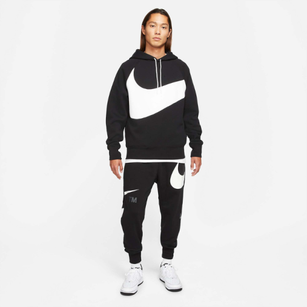 Худи Nike Swoosh Tech Fleece DD8223-010 (black-white)