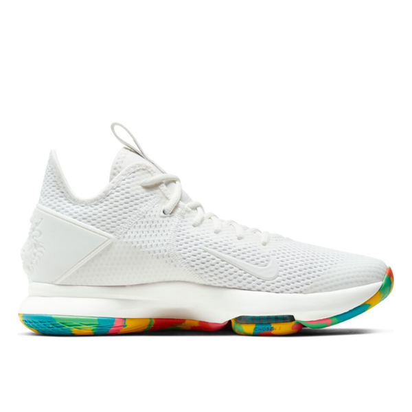 Кроссовки Nike Lebron Witness IV BV7427-102 (summit white-opti yellow)