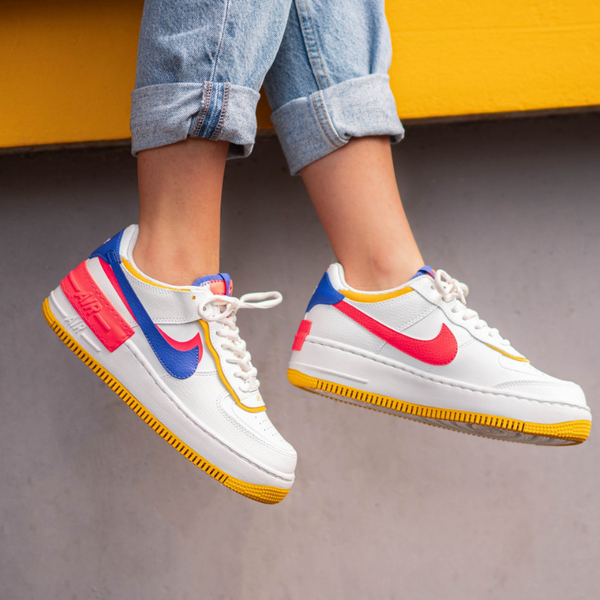 Кроссовки Женские Nike W AF1 Shadow CI0919-105 (summit white-astronomy blue)