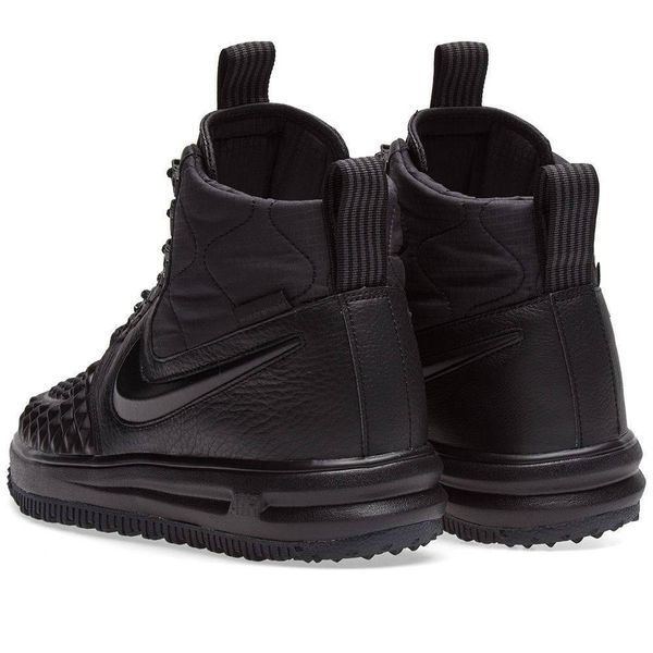 Кроссовки детские зимние Nike Lunar Force 1 Duckboot 17 GS 922807-001 (black-anthracite)