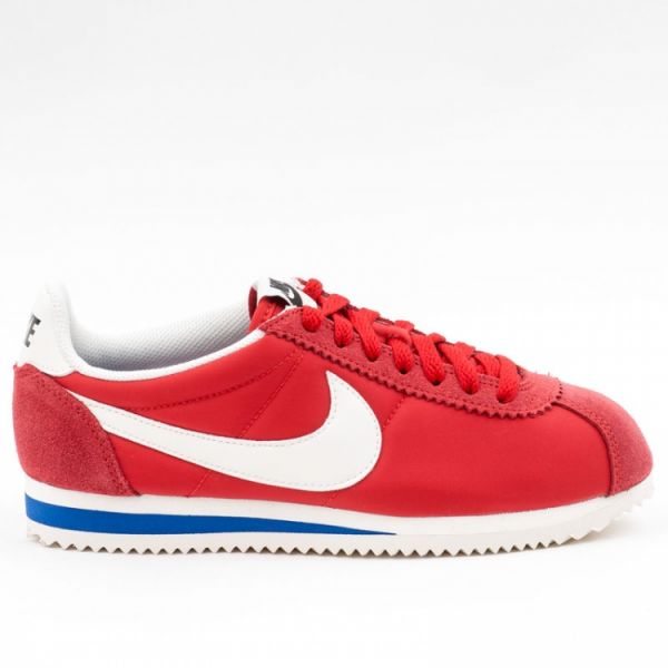 Кроссовки женские Nike Wmns Classic Cortez Nylon Premium 882258-600 (university red-sail)