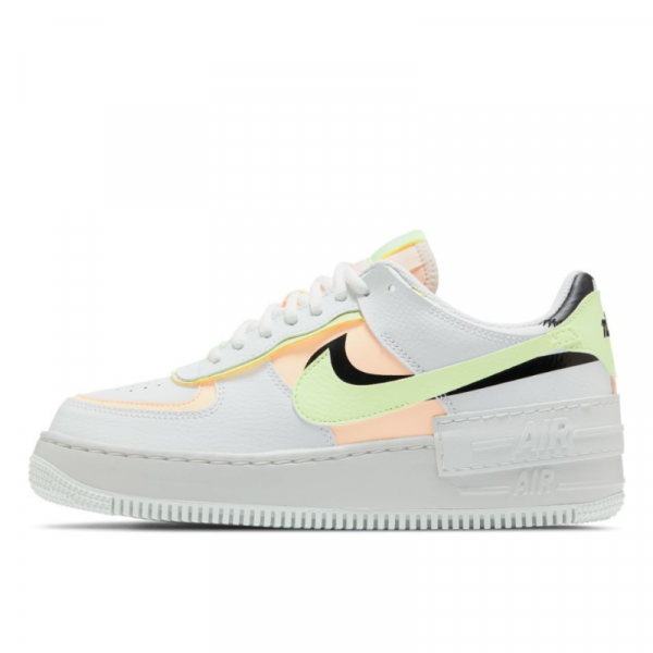 Кроссовки Женские Nike W AF1 Shadow CI0919-107 (summit white-crimson tint-black)