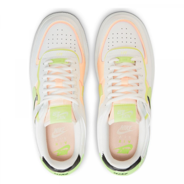 Кроссовки Женские Nike W AF1 Shadow CI0919-107 (summit white-crimson tint-black)