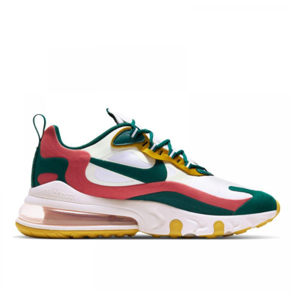 Кроссовки Nike Air Max 270 React CT1264-103 (summit white-midnight turquoise)