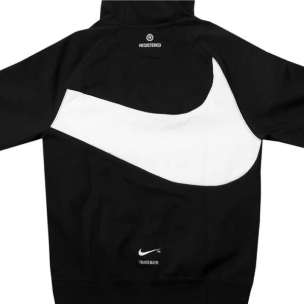 Худи Nike Swoosh Tech Fleece DD8223-010 (black-white)
