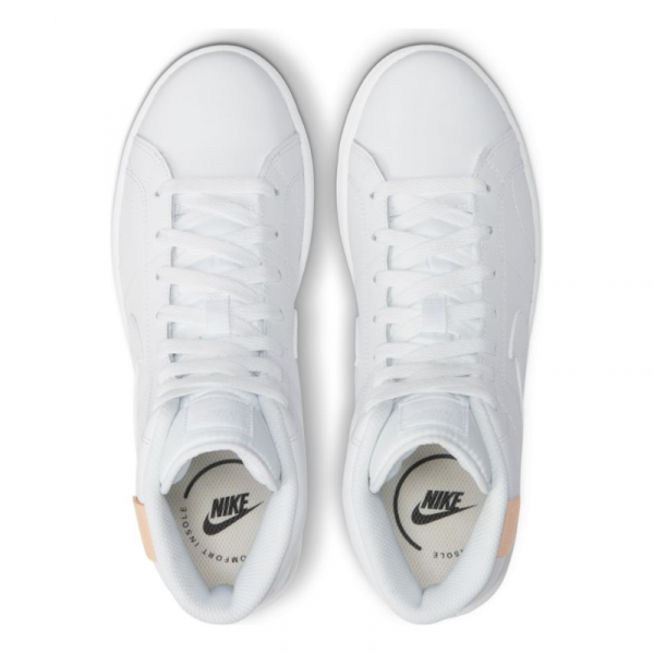 Кроссовки Женские Nike Wmns Court Royale 2 Mid CT1725-100 (white-white)